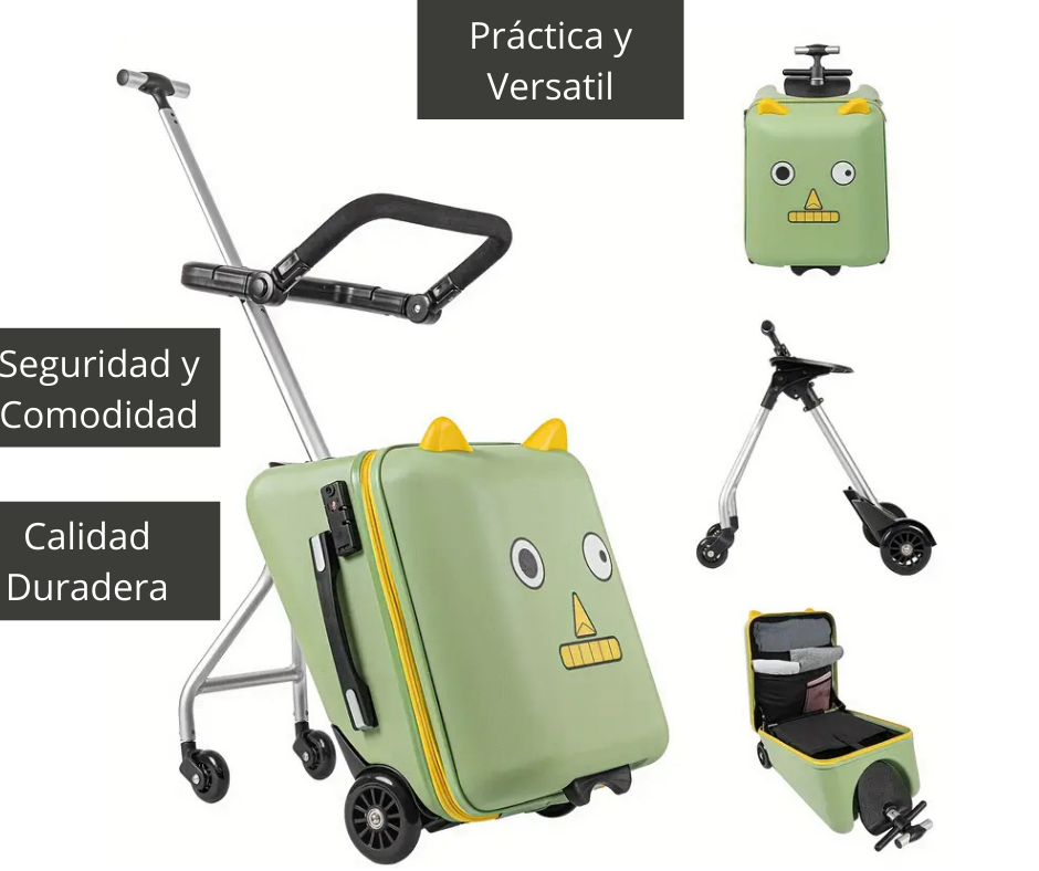 Suitcase with wheels for children 