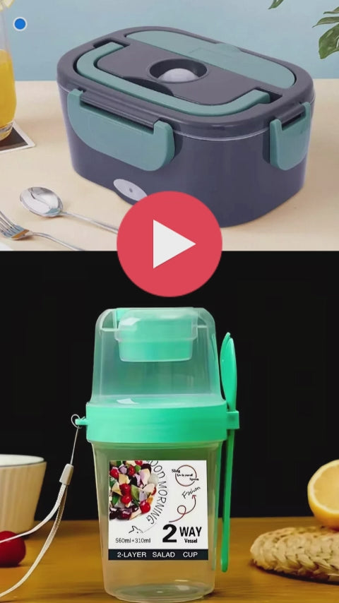 Electric Lunchbox and Salad Bowl